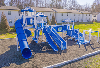 Our playground is equipped with a variety of equipment for children to enjoy